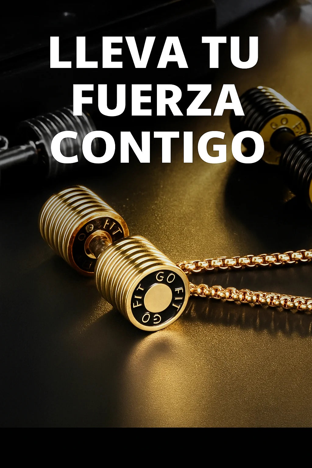 COLLAR DE MANCUERNA GO FIT!! PODER Y ESTILO EN UNA PIEZA UNICA