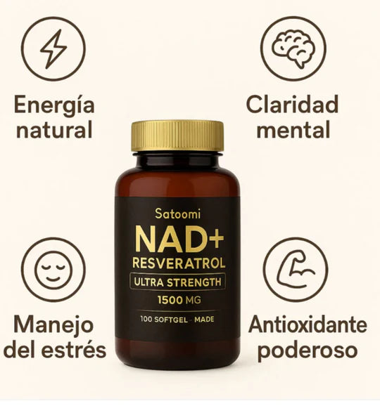 COMBO VITALIDAD NAD + RESVERATROL Y ASHWAGANDHA