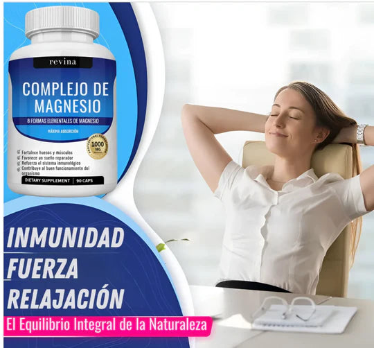 Magnesium complex 8 en 1 -90 Capsulas