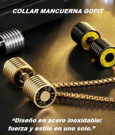 COLLAR DE MANCUERNA GO FIT!! PODER Y ESTILO EN UNA PIEZA UNICA
